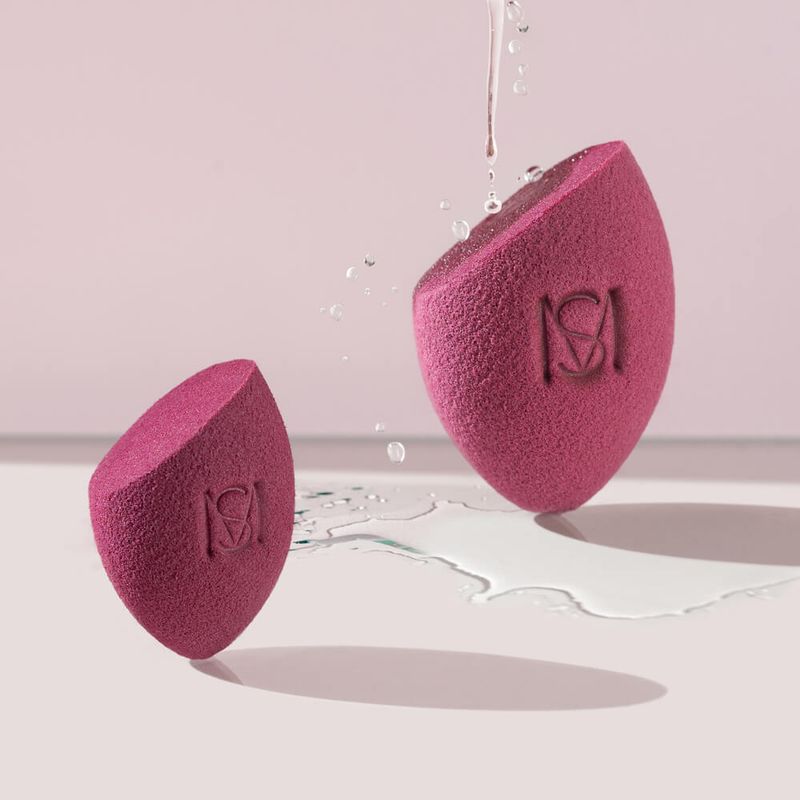 Kit Esponja de Maquiagem Flat Blend  Mariana Saad By Océane (3 Produtos)