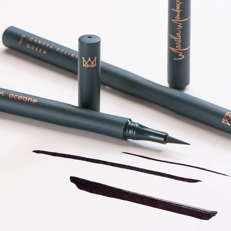 Kit Paleta de Sombras On The Road + Blush Cintilante + Caneta Delineadora Marília Mendonça By Océane (3 Produtos)