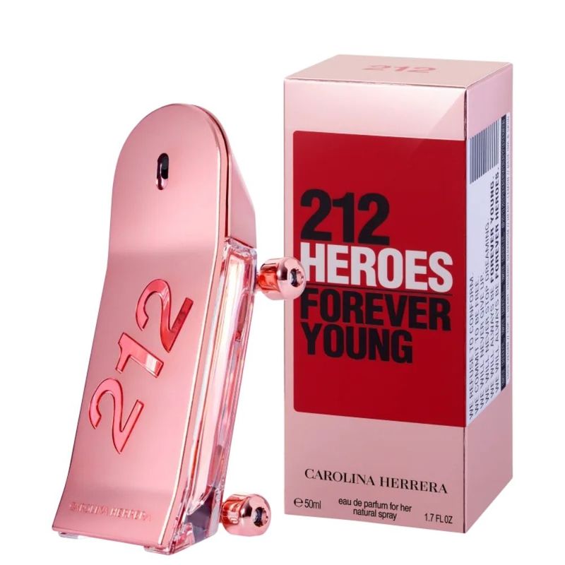 212 Heroes For Her Feminino Eau de Parfum -50 ml