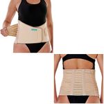 Colete Lombar Chantal CH160 Bege Tam G - unidade