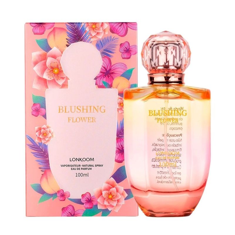 Blushing flower lonkoom Eau De Parfum Feminino-100 ml