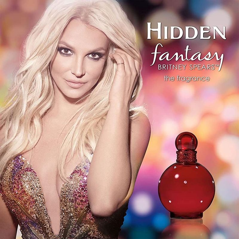 Hidden Fantasy Britney Spears Eau de Parfum Feminino-100 ml