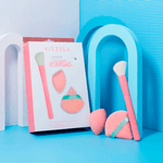 Kit Vizzela Essentials - Kit com Pincel e Esponjas de Maquiagem