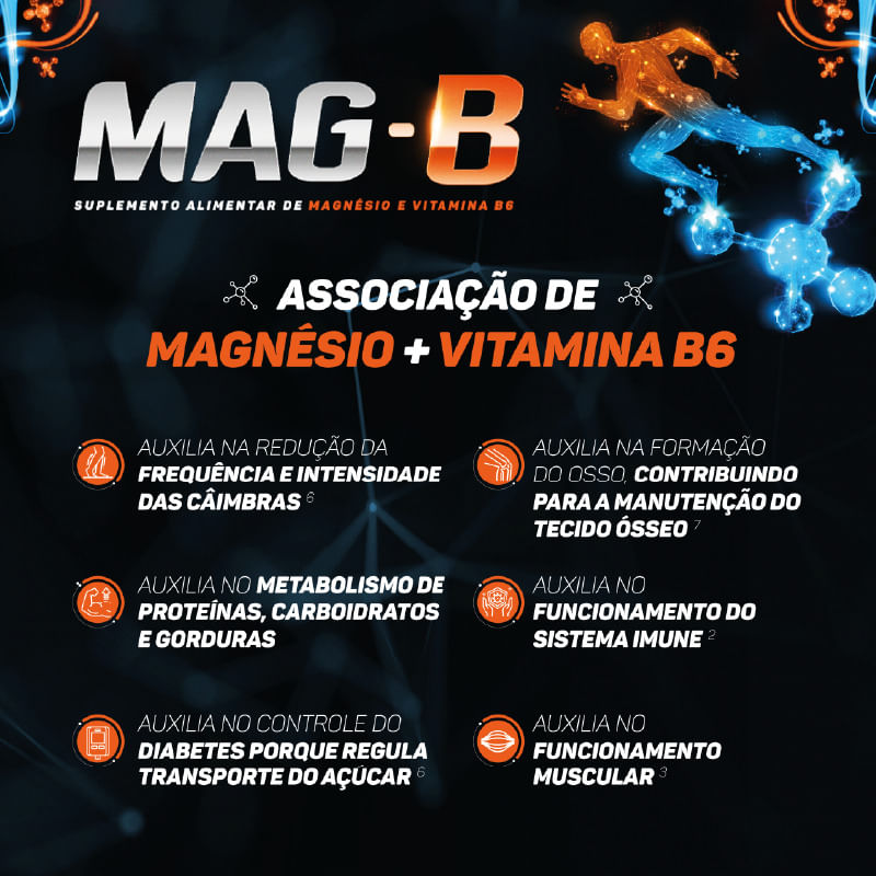 Mag B Com 60 Comprimidos Revestidos - Extrafarma