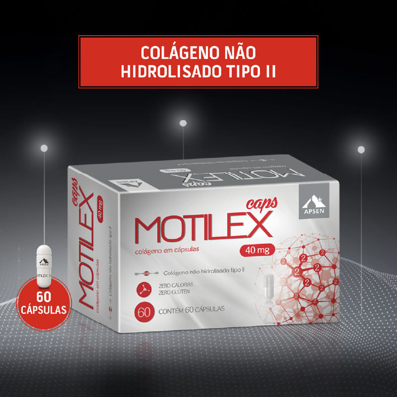 Motilex Caps Colágeno Tipo Ii Não Hidrolisado Com 60 Cápsulas Apsen é boa?