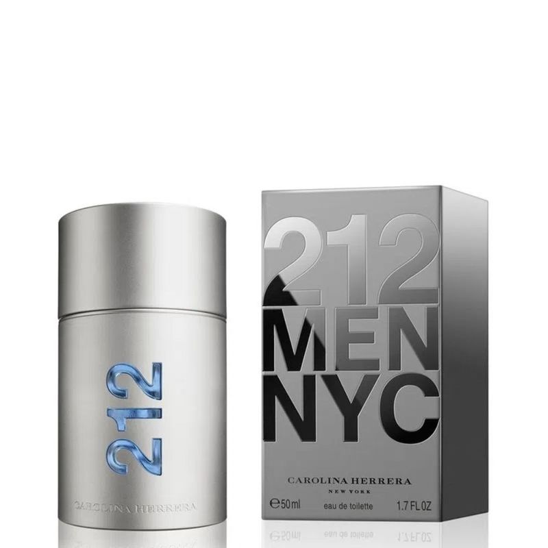 212 Men Carolina Herrera Eau de Toilette Masculino 50 ml