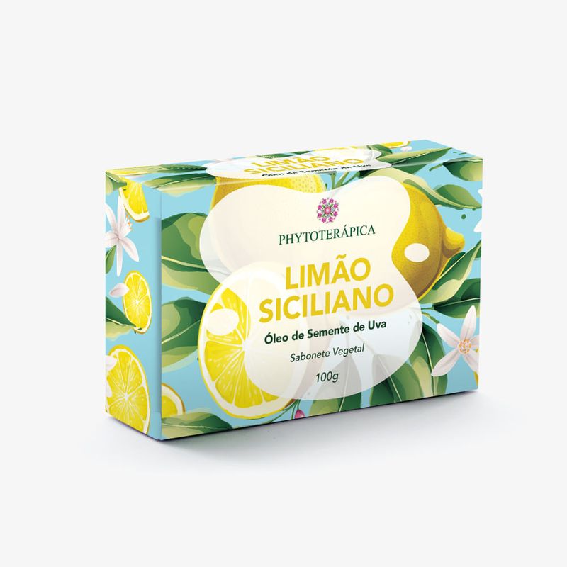 Sabonete de Limão-Siciliano & Semente de Uva - 100g