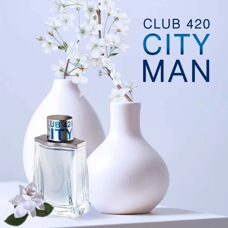 Club 420 City Coscentra Eau de Toilette Masculino 100 ml