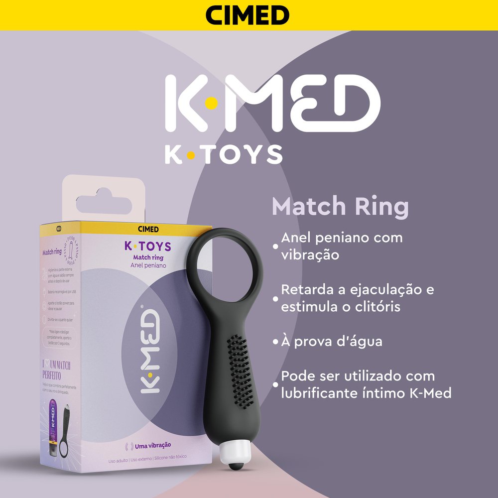 Anel Peniano Verde Sex Education K-Med K-Toys Com 1 Unidade - Pague Menos