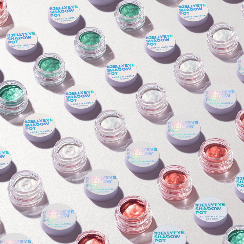 Océane Larissa Manoela Jelly Eye Shadow Pot - Sombra em Gel Translúcida 4g