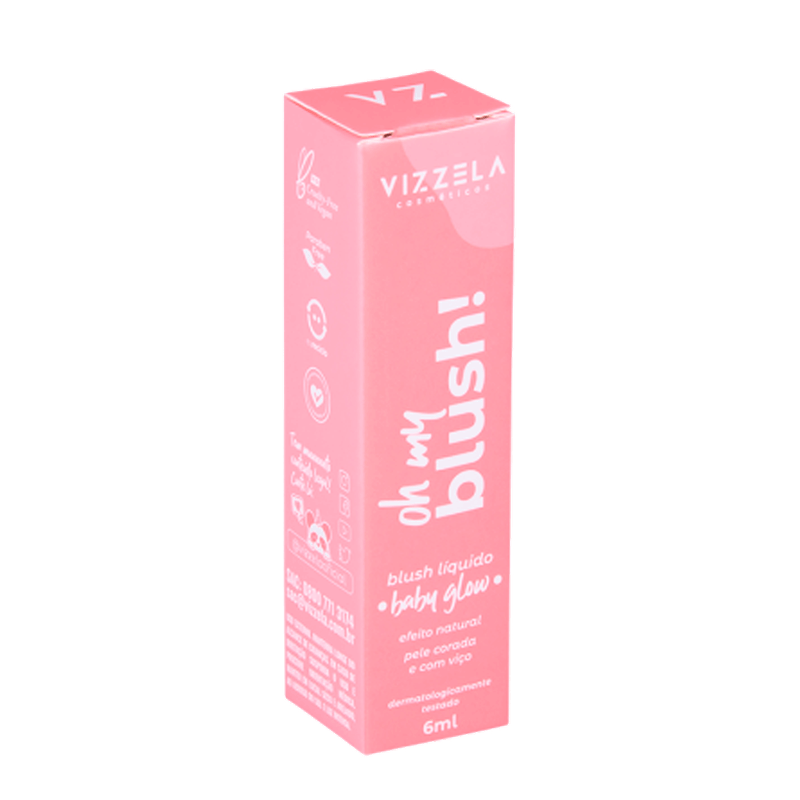 Vizzela Oh My Blush - Blush Liquido 6ml