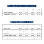 Cadeira de Rodas em Alumínio Dobrável D600 com Apoio de Cabeça Dellamed - T40