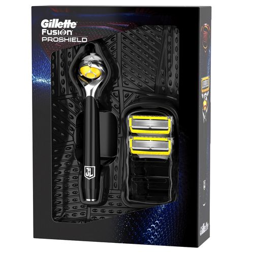 Aparelho De Barbear Gillette Fusion Proshield Com 02 Cargas