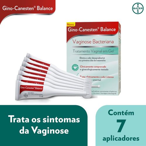 Tratamento da Vaginose Bacteriana Gino-Canesten Balance