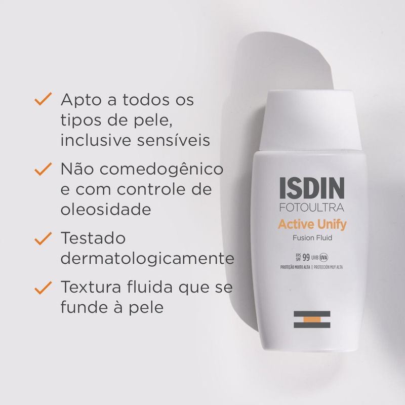 8429420093232---Clareador-e-Protetor-Solar-ISDIN-Active-Unify-sem-cor-FPS99-50ml---3.jpg