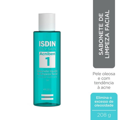Sabonete Facial pele oleosa ISDIN Acniben - 208g
