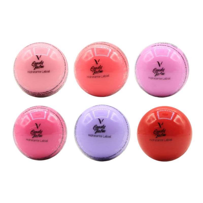 Candy Balm Hidratante Vivai Cor: 5 (Roxo Claro)