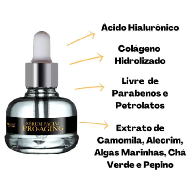 Sérum Facial Pro Aging Max Love - Pague Menos