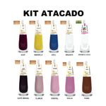 Kit C/ 10 Unid De Esmaltes Ludurana Cremoso