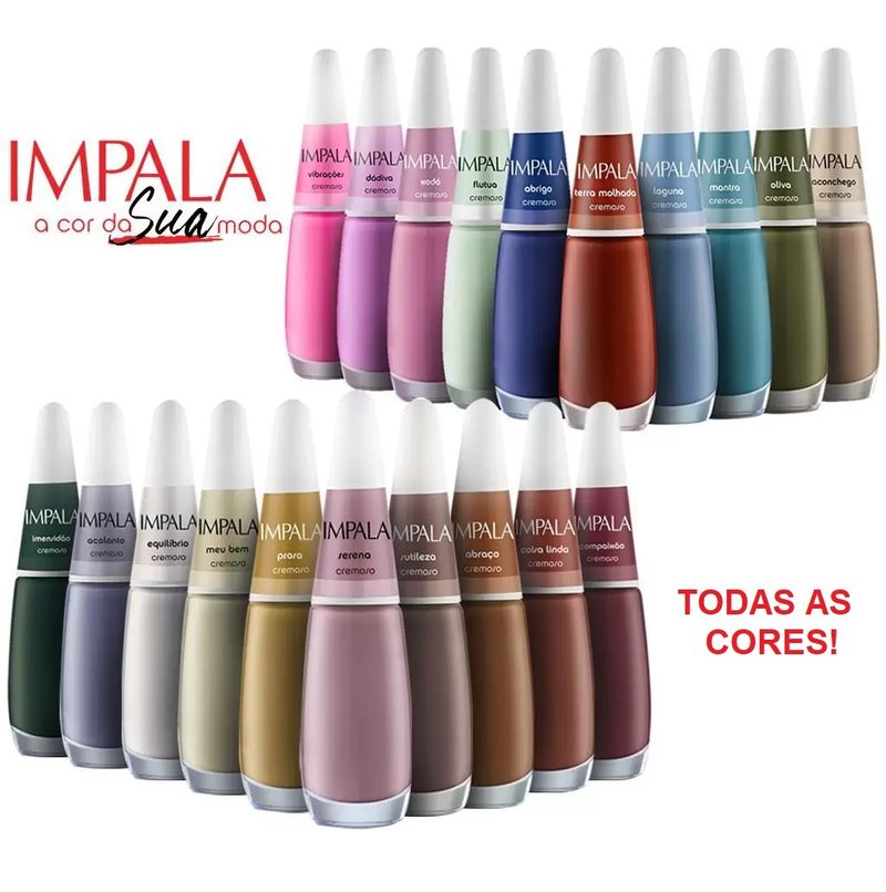 Esmalte Impala Cremoso Cor: Flutua