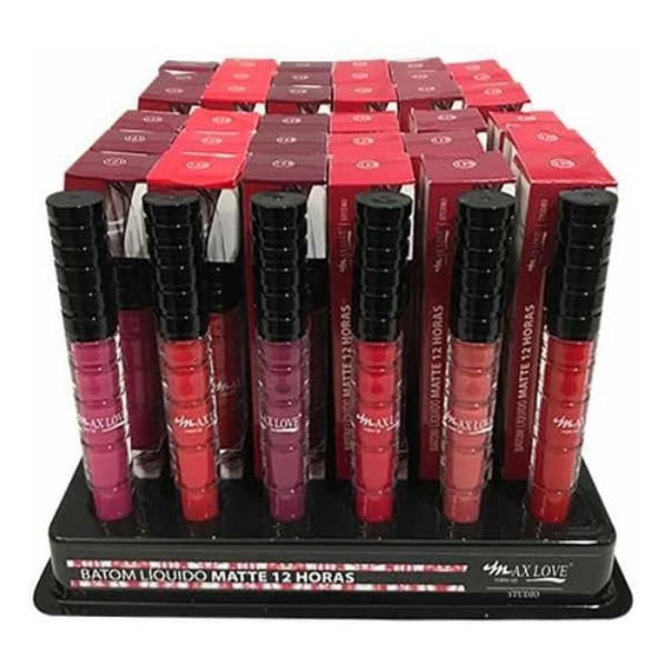 Batom Líquido Matte 12 Horas Cor:121 Max Love
