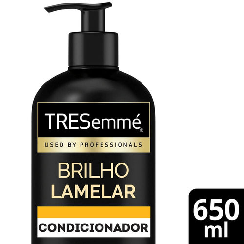 Condicionador Tresemmé Brilho Lamelar Blend De Óleos 650ml