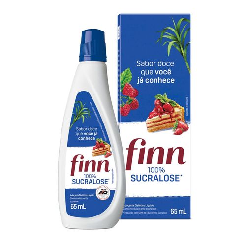 Finn Sucralose Adoçante Líquido 65ml