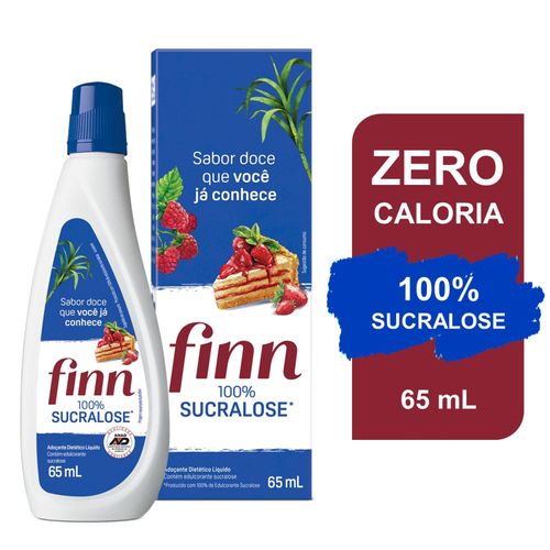 Finn Sucralose Adoçante Líquido 65ml