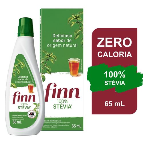 Finn Stévia Adoçante Líquido 65ml