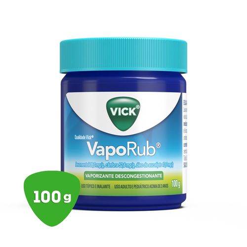 Vick VapoRub Descongestionante Pomada 100g