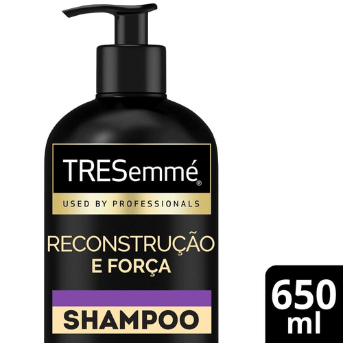 Shampoo Tresemmé Reconstrução E Força Colágeno E Arginina Frasco 650ml