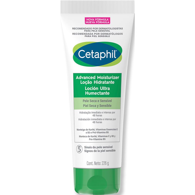 Cetaphil Advanced Moisturizer 226g - Pague Menos Cetaphil Advanced Moisturizer 226g - Pague Menos
