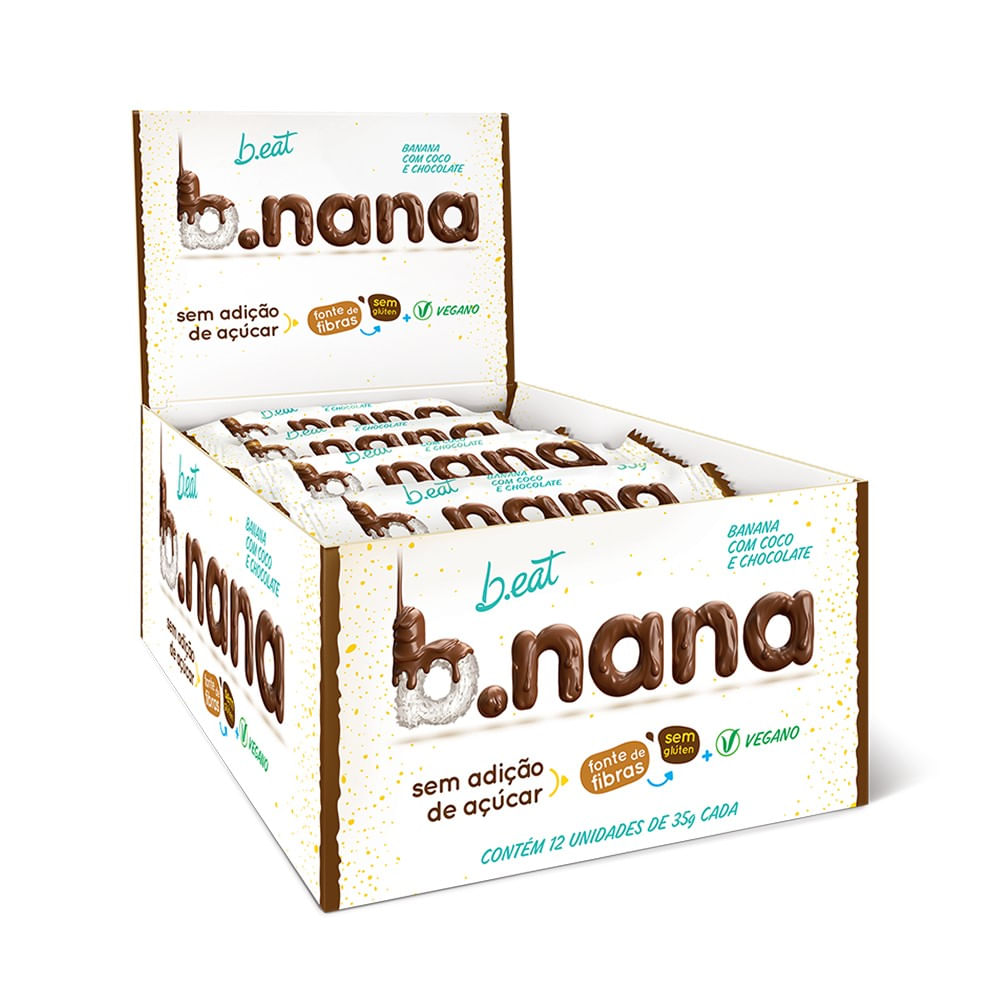 B.Nana B.Eat Coco Com Chocolate Escuro 30g - Pague Menos