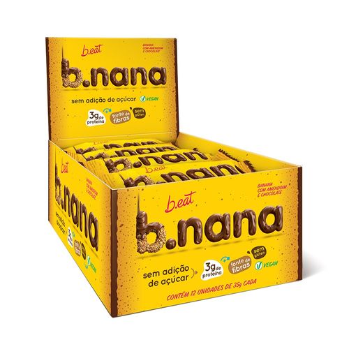 B.Nana b.eat amendoim Chocolate Escuro 30g