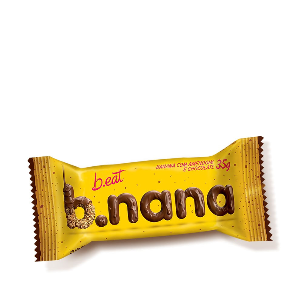 B.Nana B.Eat Amendoim Chocolate Escuro 30g - Extrafarma