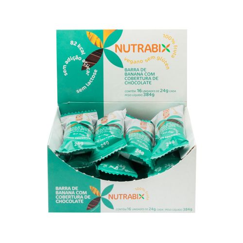 Nutrabix barra banana Com Chocolate 24g