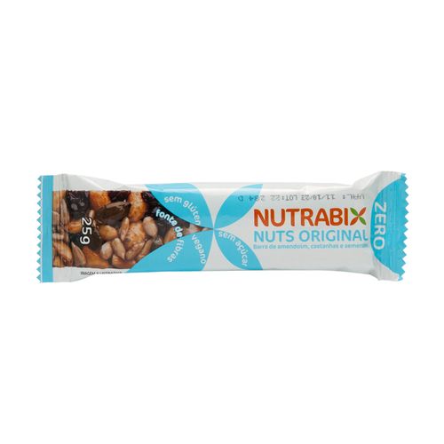 Barra Nutrabix nuts Zero original 25g