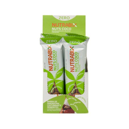 Barra Nutrabix nuts Zero coco 25g