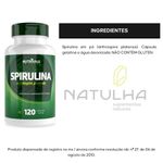 KIT 2X Spirulina 500mg 120 cápsulas - Nutrivale