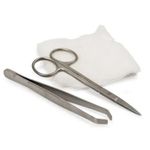 Kit estéril descartável para retirada de pontos - Kolplast