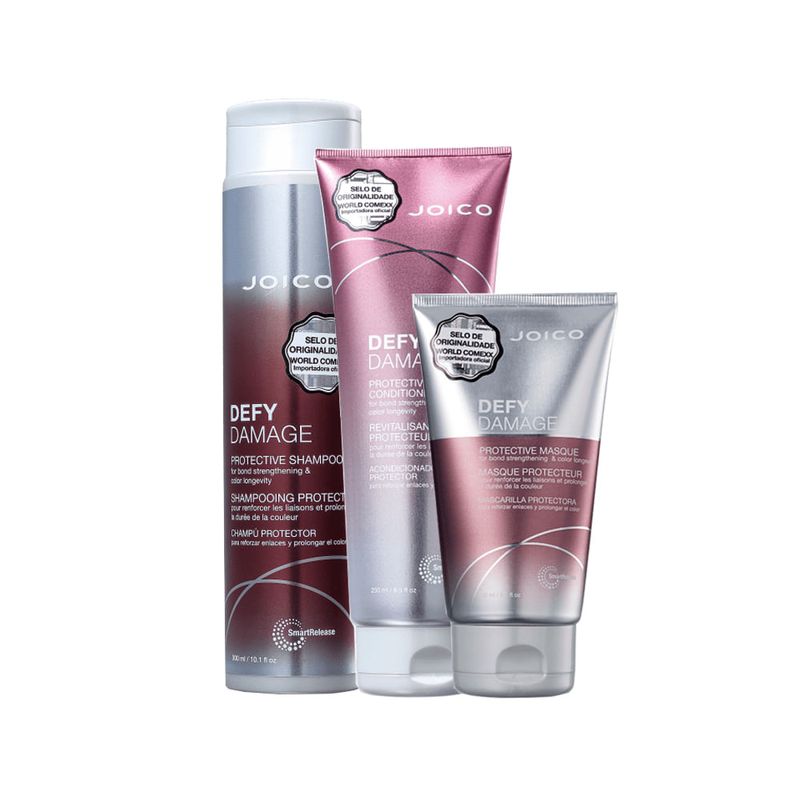 Kit Joico Defy Damage Protective - Shampoo 300 ml +  Condicionador 250 ml + Máscara 150 ml