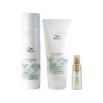 Kit Wella Professionals Nutricurls - Shampoo 250 ml + Condicionador 200 ml + Óleo Light 30 ml