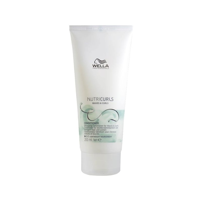 Kit Wella Professionals Nutricurls - Shampoo 250 ml + Condicionador 200 ml + Óleo Light 30 ml