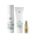 Kit Wella Professionals Nutricurls - Shampoo 250 ml + Condicionador Co- Wash 250 ml + Óleo 30 ml