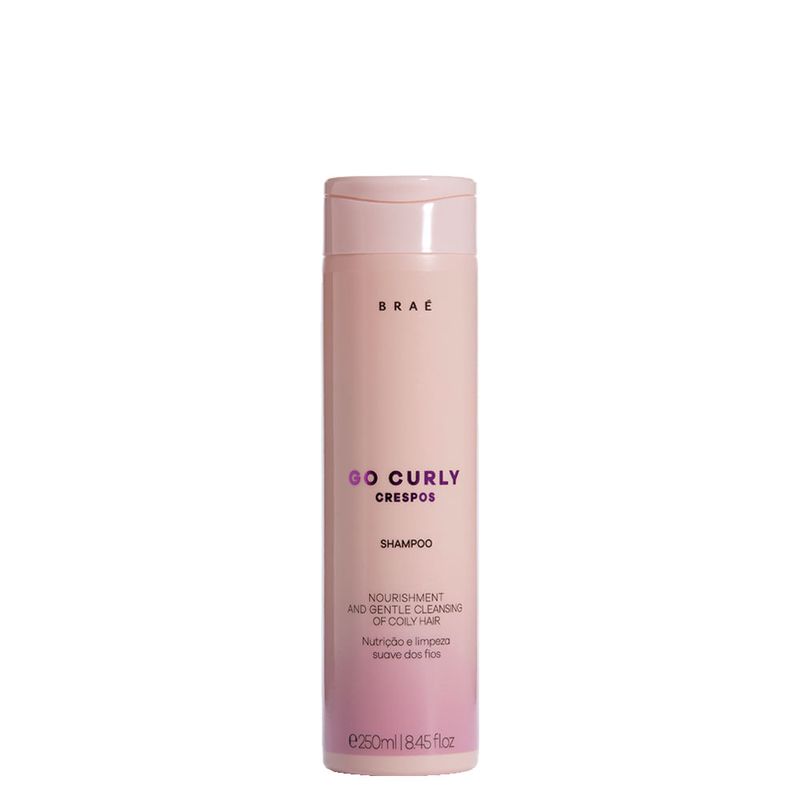 Shampoo Braé Go Curly Crespos 250 ml