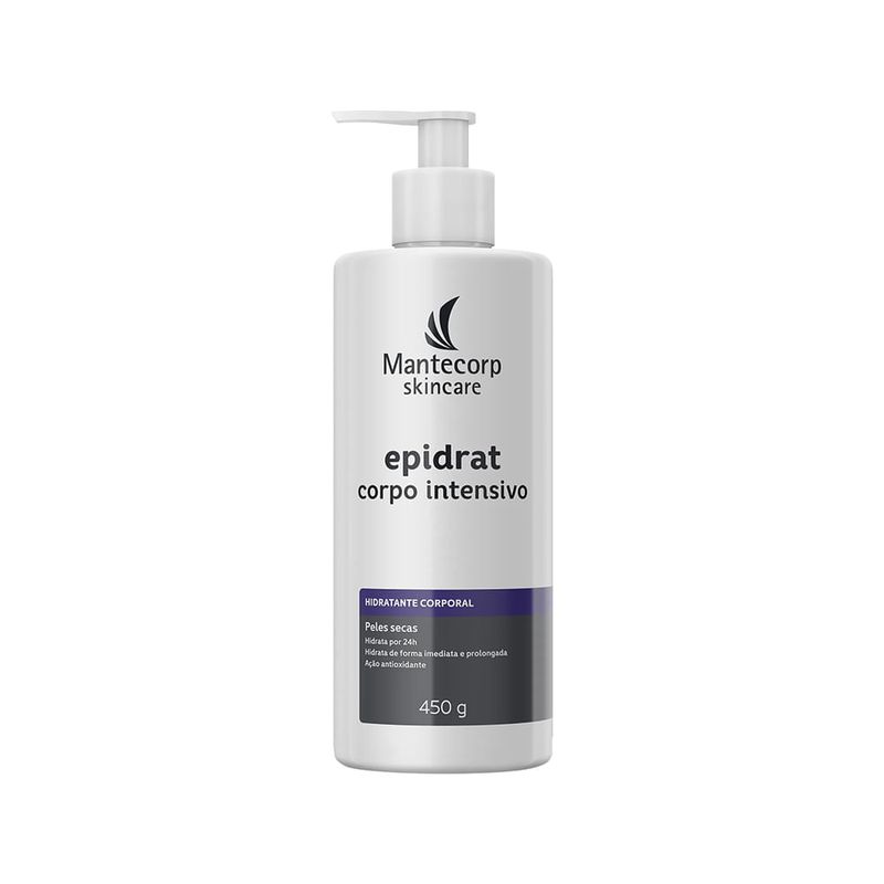 Kit Hidratantes Mantecorp Epidrat - Creme Facial Hidratante 40 g + Creme Corporal Hidratante 450 g + Hidratante Labial FPS 30 5,5 g