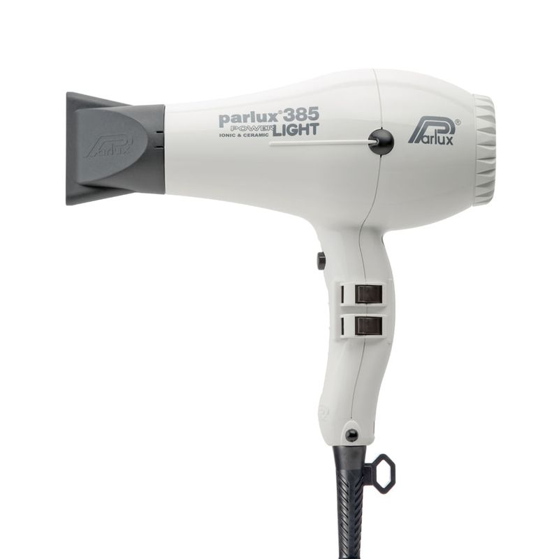 Secador de Cabelo Parlux 385 Powerlight 2100W com 2 Velocidades Branco 110V