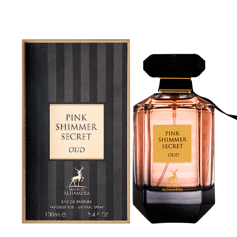 Maison Alhambra Pink Shimmer Secret Oud Eau De Parfum - Perfume Feminino 100ml