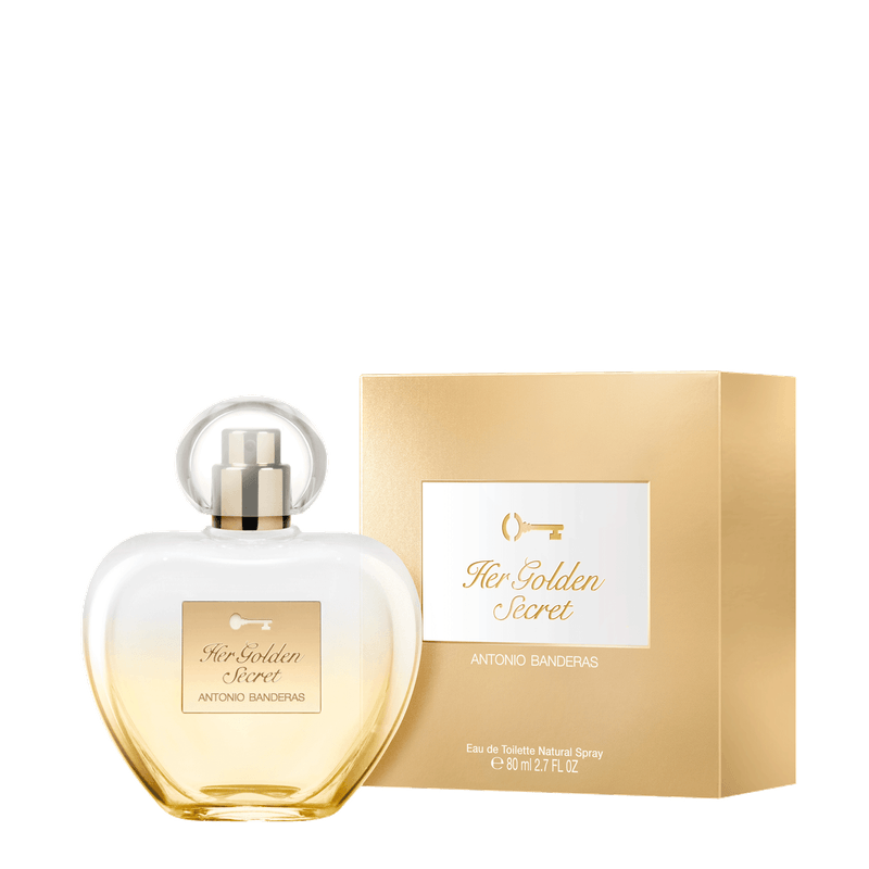 Antonio Banderas Her Golden Secret Eau De Toilette - Perfume Feminino 80ml