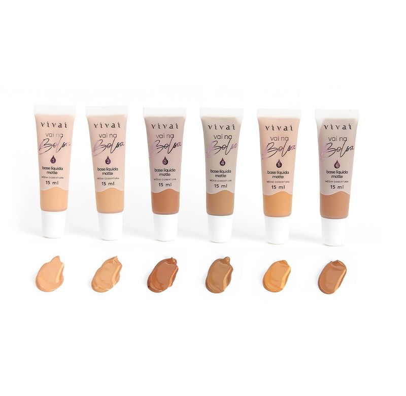 Base Líquida Vai na Bolsa Vivai Cor:04